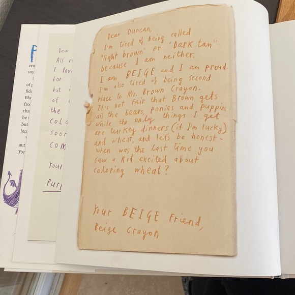 The Day the Crayons Quit & The Day the Crayons Came Home Hardcover Kids Books - Picture 4 of 8